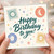 Birthday Card, Happy Birthday to You Celestial Sun and Moon Design