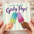 Birthday Card, Happy Birthday Girly Pop Card
