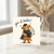 Birthday Card, Scottish Highland Cow Bagpiper Greeting Card