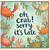 Birthday Card, Funny Crab Apology Card
