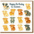 Happy Birthday to moooo... Funny Cow Herd Birthday Card - Cute Farm Animal Pun Design for Kids, Teens or Adults