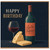 Birthday Card, Aged to Perfection Wine and Cheese Design