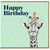 Birthday Card, Giraffe Party Hat Birthday Card
