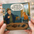Birthday Card, Funny Forgetful Older Man and Cat Card