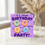 Birthday Card, Its Your Birthday Lets Party Donut Design