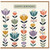 Birthday Card, Floral Pattern Birthday Greeting Card