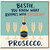Birthday Card, Prosecco Pun Birthday Card