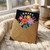 Birthday Card, Colourful Floral Bouquet in Vase
