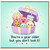 Birthday Card, You're a Year Older But You Don't Look It Funny Cute Treat Box Card