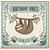 Birthday Card, Birthday Vibes Sloth Only Greeting Card
