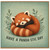 Birthday Card, Have a Panda - stic Day Red Panda Card