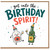 Birthday Card, Get Into The Birthday Spirit Funny Party Card
