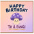 Birthday Card, Happy Birthday to a Fungi Mushroom Card