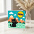 Birthday Card, Meow Cat Greeting Card