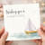 Birthday Card, Wishing You a Wonderful Birthday Sailboat Card