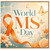 Birthday Card, Orange Awareness Ribbon Butterfly Floral Greeting Card