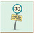 30th Birthday Card, Oops You Hit Thirty Humorous Birthday Card