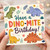 Birthday Card, Cute Kids Birthday Card, Have a DINO - MITE Birthday