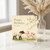 Birthday Card, Happy Birthday to You Lamb and Piglet Floral Greeting Card