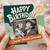 Birthday Card, Retro Happy Birthday Card with Singing Man and na, Consider Yourself Serenaded Humorous Birthday Card
