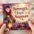 Birthday Card, Strength Hope & Support Thinking of You Card