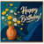 Birthday Card, Floral Vase Birthday Greeting Card