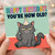 Birthday Card, Happy Birthday You're How Old? Grumpy Cat Party Card
