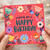 Birthday Card, Floral Birthday Card