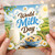 Birthday Card, Milk Bottle and Cereal Celebration Greeting Card
