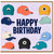 Birthday Card, Colourful Cap Design Birthday Card
