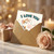 Birthday Card, Cute Cat I Love You Happy Birthday Card