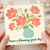 Birthday Card, Have a Blooming Great Day Floral Vase Greeting Card