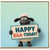 Birthday Card, Cute Sheep Happy Baa - thday Card