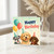 Birthday Card, with Cute Dogs and Balloons