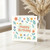 Happy Birthday Card - Pastel Flowers, Hearts & Rainbow Illustration, Cheerful Hand‑Lettered Design