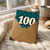 100th Birthday Card, Wonderful One Hundred Crown Design