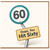 60th Birthday Card, Oops You Hit Sixty Funny Birthday Card