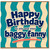 Birthday Card, Happy Birthday to you and your baggy fanny Funny Retro Card