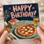 Birthday Card, Happy Birthday Pizza Dinner Card