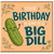 Birthday Card, Your Birthday Is Kind of a Big Dill Funny Pickle Pun Card