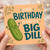 Birthday Card, Your Birthday Is Kind of a Big Dill Funny Pickle Pun Card