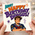 Birthday Card, Ahoy Happy Birthday Card, Nautical Sailor Birthday Card