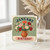 Birthday Card, Floral Vase Birthday Card