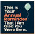 Birthday Card, Funny Annual Reminder Card
