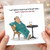 Birthday Card, Lazy Workout Joke Card for Him