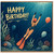 Birthday Card, Underwater Diver Happy Birthday Card