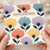 Birthday Card, Floral Pattern Birthday Greeting Card