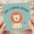 Birthday Card, Have a Roaring Birthday Lion Card
