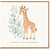 Birthday Card, Cute Baby Giraffe Birthday Card