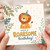 Birthday Card, Roarsome Lion Birthday Card
